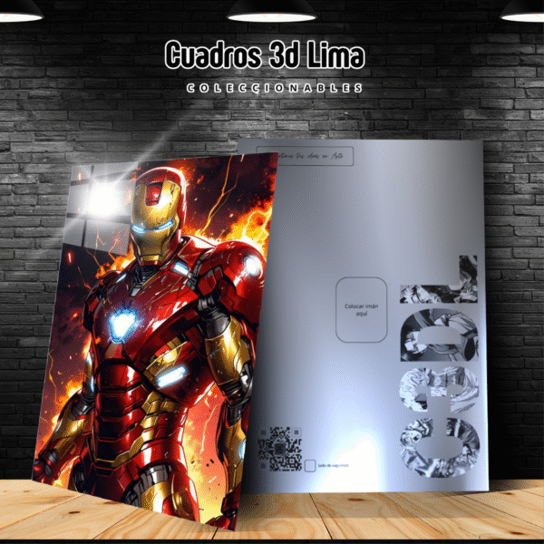 Cuadro Aluminio Marvel Ironman