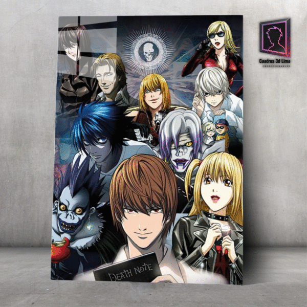 Cuadro Aluminio Death Note All - Imagen 3