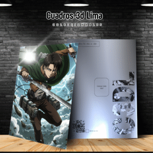 Cuadro Aluminio SNK Levi Ackerman
