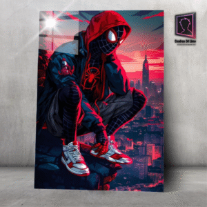 Cuadro Aluminio Marvel Spiderman Miles