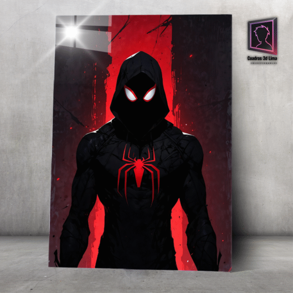 Cuadro Aluminio Marvel Spiderman Miles 2