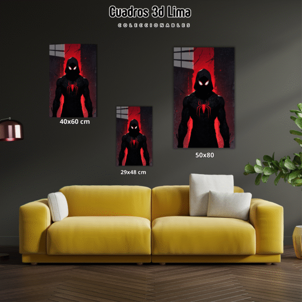 Cuadro Aluminio Marvel Spiderman Miles 2 - Imagen 3