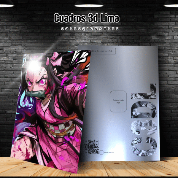 Cuadro Aluminio Demon Slayer Nezuko - Imagen 3