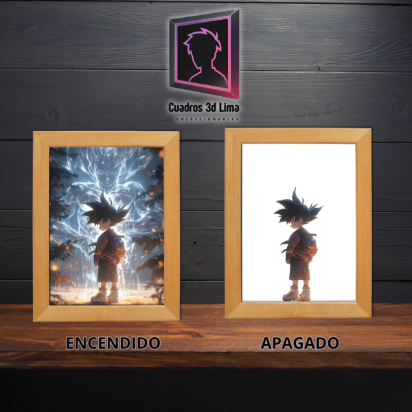 Cuadro LED Goku del futuro - Imagen 3