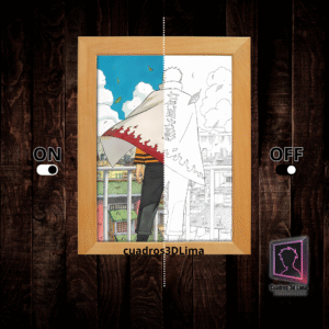 Cuadro LED Naruto septimo hokage