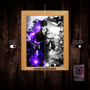 Cuadro LED Solo Leveling Jin Woo